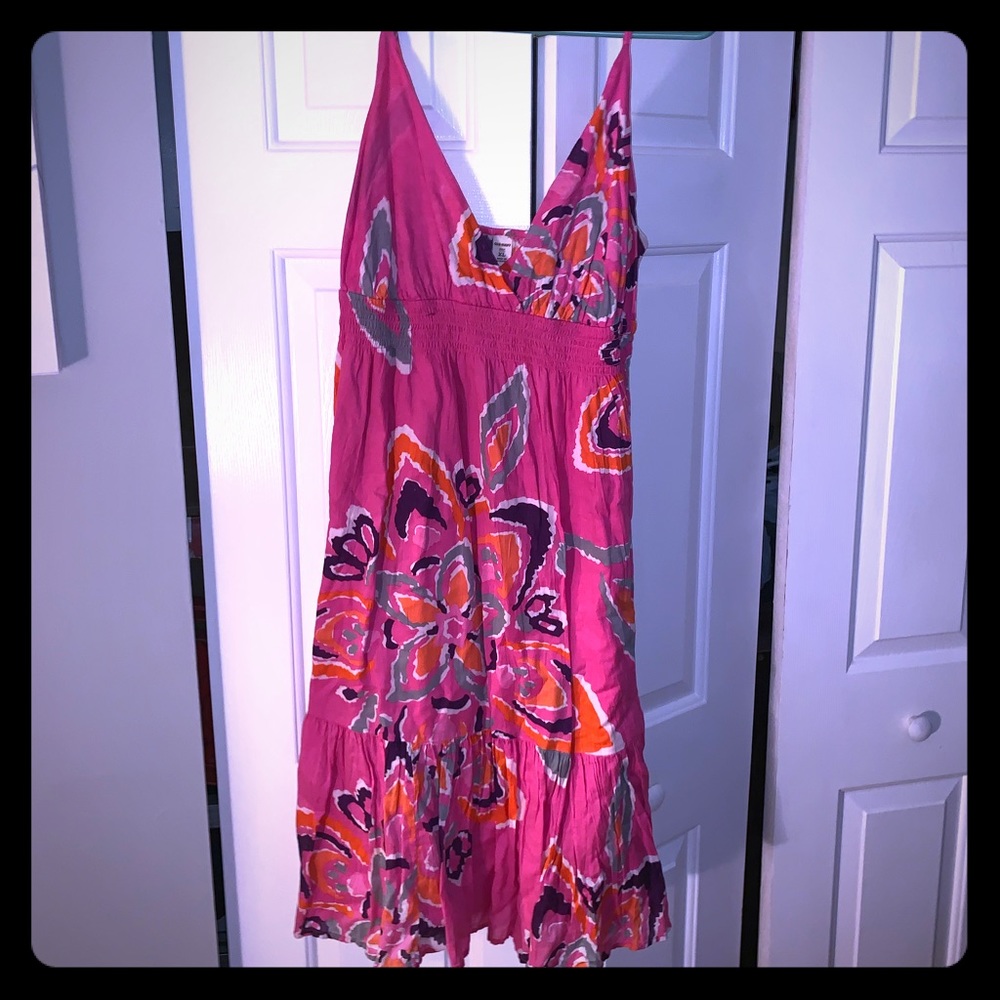 Pink summery dress